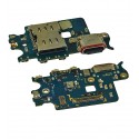 Шлейф для Samsung S901 Galaxy S22 5G, коннектора зарядки, микрофона, семь коннектора, High Quality, (плата зарядки)