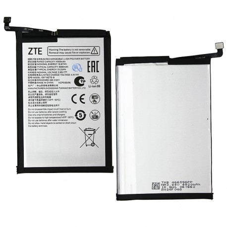 Аккумулятор E6718ZTE-B для ZTE Blade A35, Blade A55, Li-Polymer, 3,85 B, 5000 мАч, оригинал (PRC) Аккумулятор E6718ZTE-B для ZTE Blade A35, Blade A55, Li-Polymer, 3,85 B, 5000 мАч, оригинал (PRC)