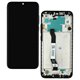 Дисплей для Xiaomi Redmi Note 8, чорний, з сенсорним екраном, з рамкою, High Quality, (Box)