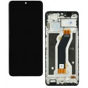 Дисплей для ZTE Nubia V70 Max, Blade V70 Max, чорний, с рамкой, High Quality, FPC-Y92212V02