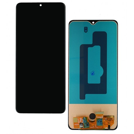 Дисплей для Samsung M225 Galaxy M22, чорний, Best Quality, без рамки, China quality, (TFT)