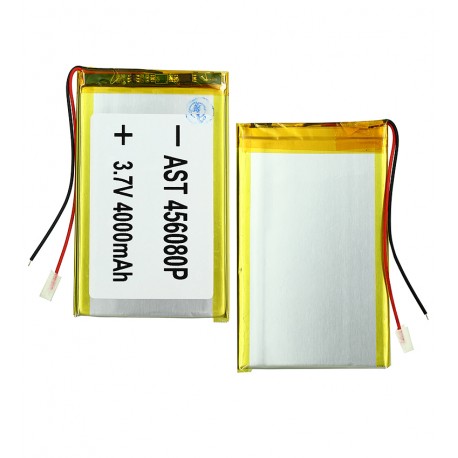 Аккумулятор универсальный, 51 мм, 80 мм, 3,5 мм, Li-ion, 3,7 В, 1600 мАч, 404872P