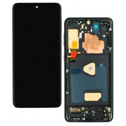 Дисплей для Samsung G996B Galaxy S21 Plus, черный, с рамкой, China Quality, (TFT)