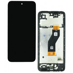 Дисплей для Infinix Smart 10 Plus (X6725B), черный, с сенсорным экраном (дисплейный модуль), с рамкой