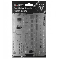 BGA-трафарет QianLi QS533 iPhone Universal 02 для iPhone 6S - iPhone 16 (Screen IC, Face ID, Infrared, True Tone, Camera)