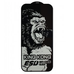 Защитное стекло для Apple iPhone 15, King Kong ESD Anti-Static, чёрное Защитное стекло для Apple iPhone 15, King Kong ESD Anti-Static, чёрное