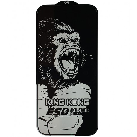 Захисне скло для Apple iPhone 16 Pro Max, King Kong ESD Anti-Static, чорне