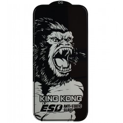 Захисне скло для Apple iPhone 17, King Kong ESD Anti-Static, чорне