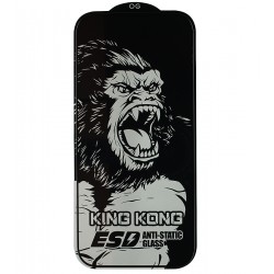 Захисне скло для Apple iPhone 17 Pro, King Kong ESD Anti-Static, чорне