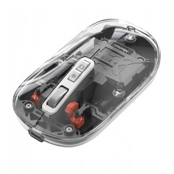 Мишка Meetion BTM005 бездротова 2.4G+Bluetooth Type-C 2400dpi (Чорна)