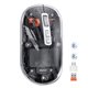 Мишка Meetion BTM005 бездротова 2.4G+Bluetooth Type-C 2400dpi (Чорна)