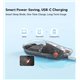 Мишка Meetion BTM005 бездротова 2.4G+Bluetooth Type-C 2400dpi (Чорна)