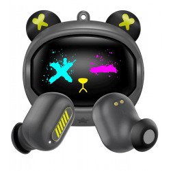 Навушники бездротові Onikuma T20 Panda, сірі