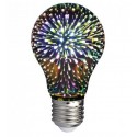 Світлодіодна лампа A60 LED 3D-фейєрверк кольорова E27
