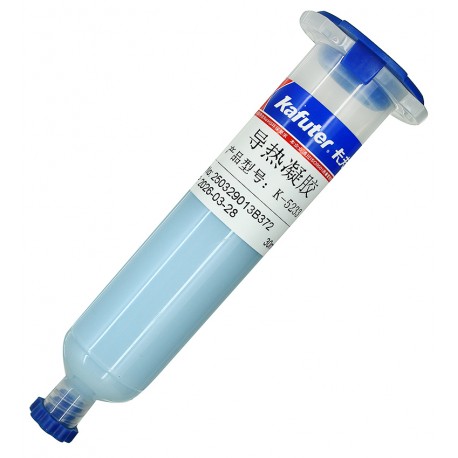 Гель теплопроводящий Kafuter K-5233 шприц 30 мл, 4.0 Вт/м*К