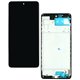 Дисплей Samsung M515 Galaxy M51, M515F Galaxy M51, чорний, з рамкою, China quality, (TFT)