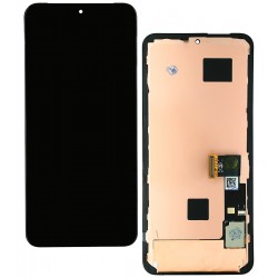 Дисплей для Google Pixel 8, черный, с рамкой, High Quality, (OLED) GKWS6, G9BQD, GA04851-US, GZPFO, GPJ41