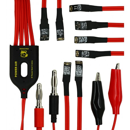 Щупи для блоку живлення Mechanic Power Air16 з роз'ємами для плат iPhone 7 - 16 Pro Max