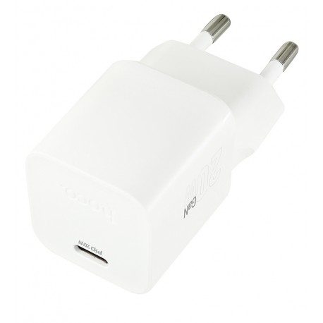 Зарядное устройство Hoco N64, Type-C PD20Вт, белое