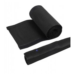 Кабельный рукав на липучке SP-MST-20 текстильный оборачиваемый ЧЁРНЫЙ [1м]