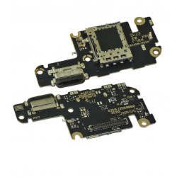 Шлейф для Xiaomi Mi 10T, Mi 10T Pro, Redmi K30s, коннектора зарядки, (плата зарядки), High Copy