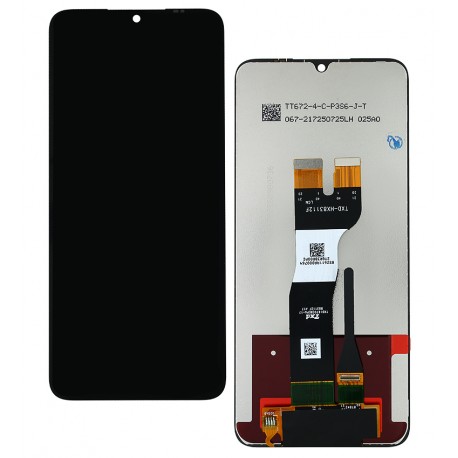 Дисплей для Samsung A057 Galaxy A05s, черный, без рамки, оригинал (переклеенное стекло)