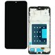 Дисплей Samsung A165 Galaxy A16, чорний, з рамкою, широким обідком, High Quality, (OLED)