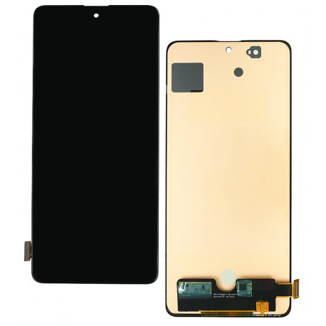 Дисплей для Samsung M515 Galaxy M51, M515F Galaxy M51, чорний, без рамки, China quality, (TFT)