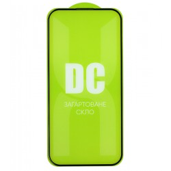 Защитное стекло для Apple 14 Pro, iPhone 15, iPhone 16, DC, 2.5D, Full Glue, черное