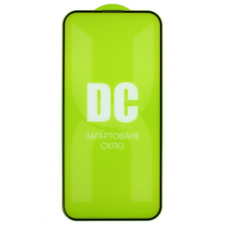 Защитное стекло для Apple 16 Plus, DC, 2.5D, Full Glue, черное Защитное стекло для Apple 16 Plus, DC, 2.5D, Full Glue, черное