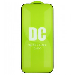 Защитное стекло для Apple iPhone 17, DC, 2.5D, Full Glue, черное