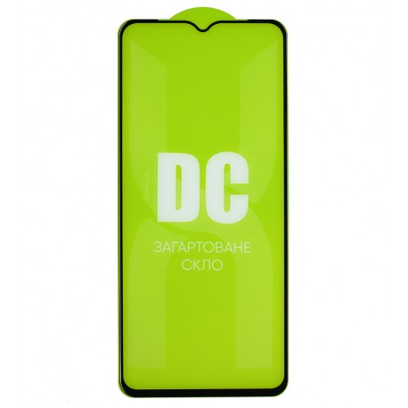 Захисне скло для Realme C35, DC, 2.5D, Full Glue, чорне