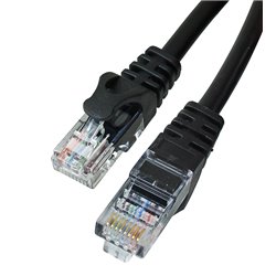 Патч-корд литой 5м, 8Р8С- 8Р8С, UTP RJ45, категория.6, черный, ESSAGER Патч-корд литой 5м, 8Р8С- 8Р8С, UTP RJ45, категория.6, черный, ESSAGER