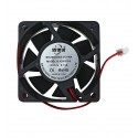 Вентилятор 60 х 60 х 25 мм 12V BJC6025-S (2 дроти) 0.15A підшипник ковзання