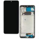 Дисплей для Samsung A325 Galaxy A32, чорний, з рамкою, High Quality, Original LCD size, (OLED)