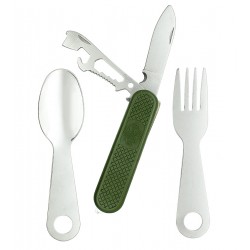 Набор туристический нож, вилка, ложка Traveler 10,5см K-601 Набор туристический нож, вилка, ложка Traveler 10,5см K-601