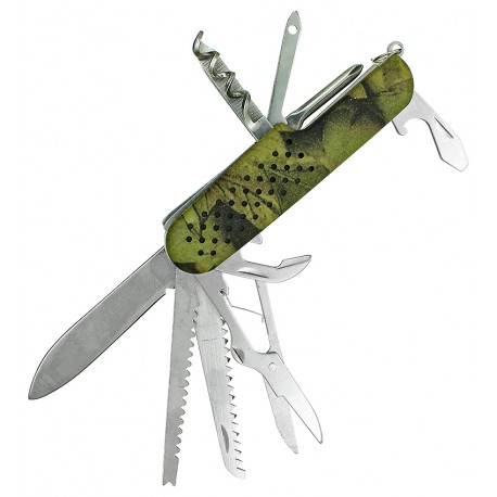 Мультитул нож Traveler K-5011-G-40-F-BOX, 10в1, 9,1см