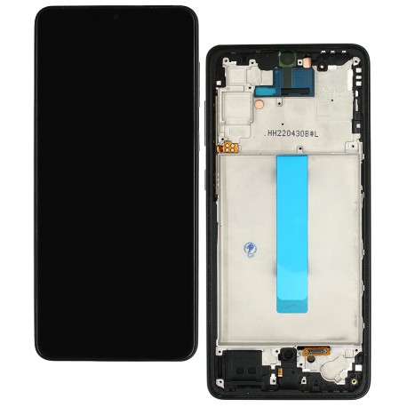 Дисплей для Samsung A336 Galaxy A33 5G, чорний, з рамкою, China Quality, (TFT)