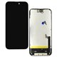 Дисплей для Apple iPhone 15 Plus, черный, с рамкой, High Quality, DD-OLED
