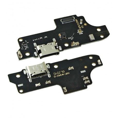 Шлейф для Motorola XT2095 Moto E7, коннектора зарядки, High quality, (плата зарядки)
