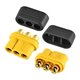 Гнездо MR60-F.G.Y Female 3pin, разъем питания для соединения двигателей с регуляторами скорости, 30А(60A) Гнездо MR60-F.G.Y Female 3pin, разъем питания для соединения двигателей с регуляторами скорости, 30А(60A)