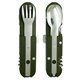 Набір туристичний ніж, виделка, ложка Traveler 14,2 см K-607, 7 в 1 Набір туристичний ніж, виделка, ложка Traveler 14,2 см K-607, 7 в 1