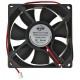 Вентилятор 80 х 80 х 25мм 12V BJC8025-S (2 дроти) 0.15A підшипник ковзання