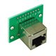 Плата друкована з роз’ємом RJ45 вертикальний to DIP