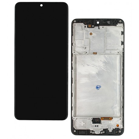 Дисплей для Samsung A315 Galaxy A31, A315F/DS Galaxy A31, черный, с рамкой, копия, (TFT)