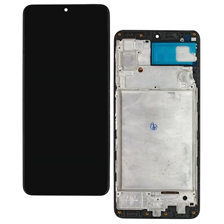 Дисплей для Samsung A225 Galaxy A22, чорний, з рамкою, China Quality, (TFT) Дисплей для Samsung A225 Galaxy A22, чорний, з рамкою, China Quality, (TFT)