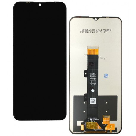 Дисплей для Motorola XT2155 Moto E20, чорний, без рамки, (Box)