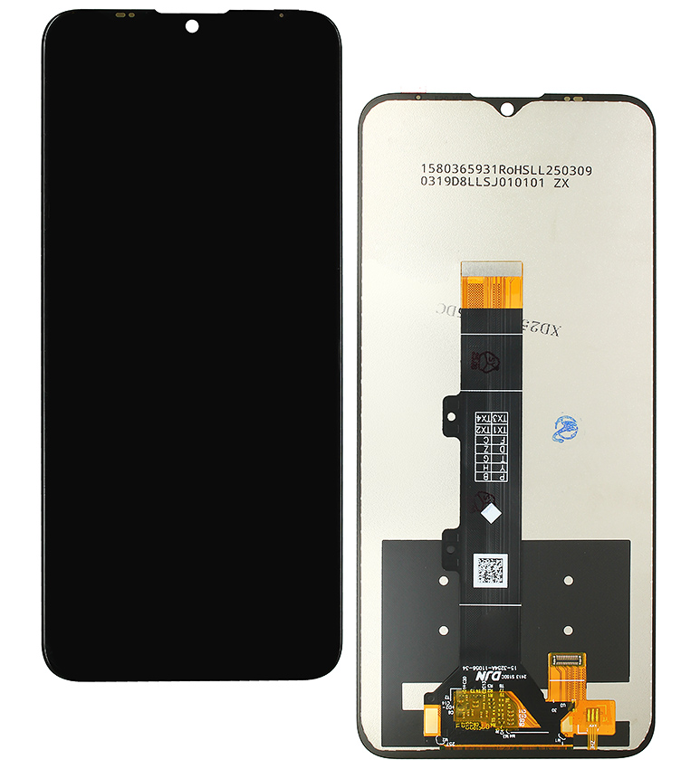 ◁ Дисплей для Motorola XT2155 Moto E20, черный, без рамки, (Box