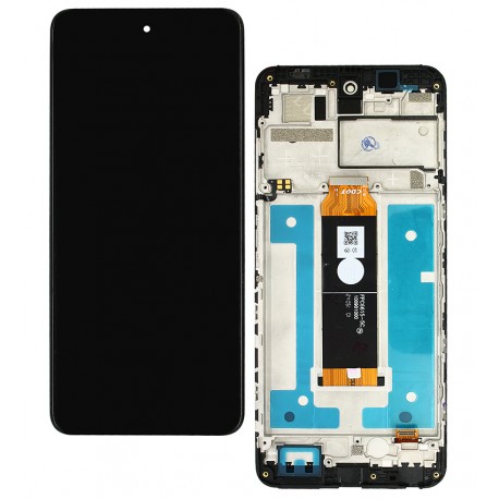 Дисплей для HMD Pulse Pro, Pulse+, черный, с рамкой, High Quality, FPC6615-5C