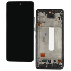 Дисплей для Samsung A536 Galaxy A53 (2022), черный, с рамкой, China quality, (TFT) Дисплей для Samsung A536 Galaxy A53 (2022), черный, с рамкой, China quality, (TFT)